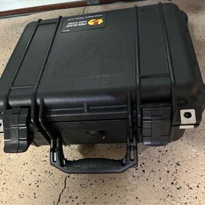 Pelican Black Hard Case for Travel